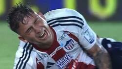 Guillermo Paiva recibió una escalofriante patada en Colombia: así reaccionaron sus compañeros