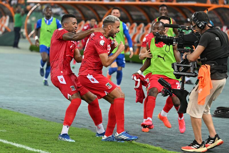 venció 4-0 a Costa de Marfil en la Copa de Africa. Foto de Issouf SANOGO / AFP.