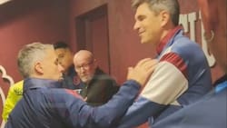 VIDEO | Con mensaje a la U incluido: así fue el encuentro entre Gustavo Álvarez y Mauricio Pellegrino