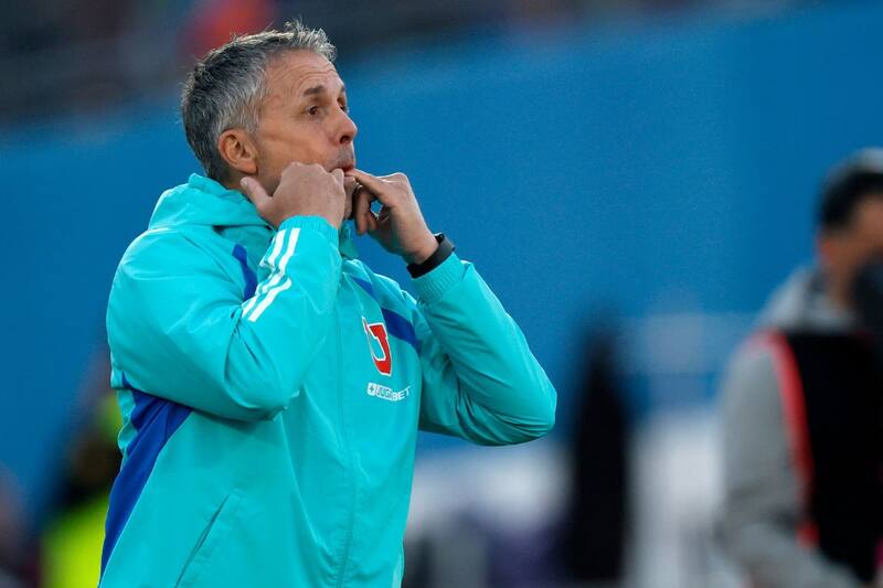 Gustavo Álvarez le pone presión a la U de cara al partido con Cobreloa y al fin del Campeonato: “El desafío es...”. Foto: Agencia Aton.