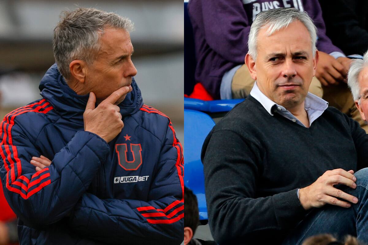 El DT de la U descartó que el representante argentino sea quien lleve su carrera.