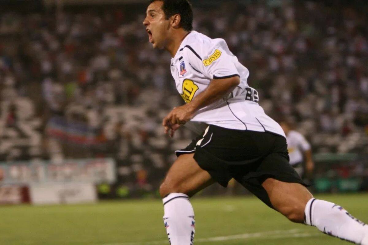cuando jugaba por Colo Colo.