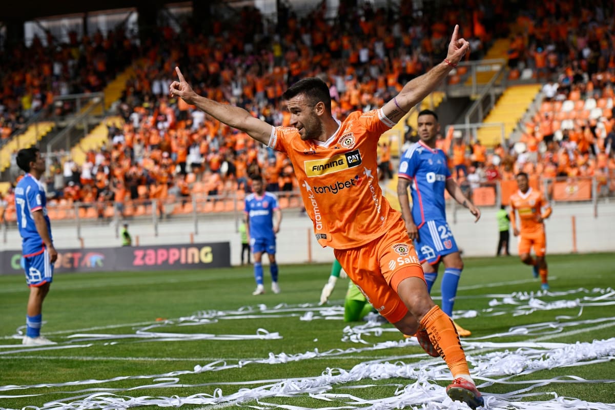 , ahora ex atacante de Cobreloa. Foto: Agencia Aton.