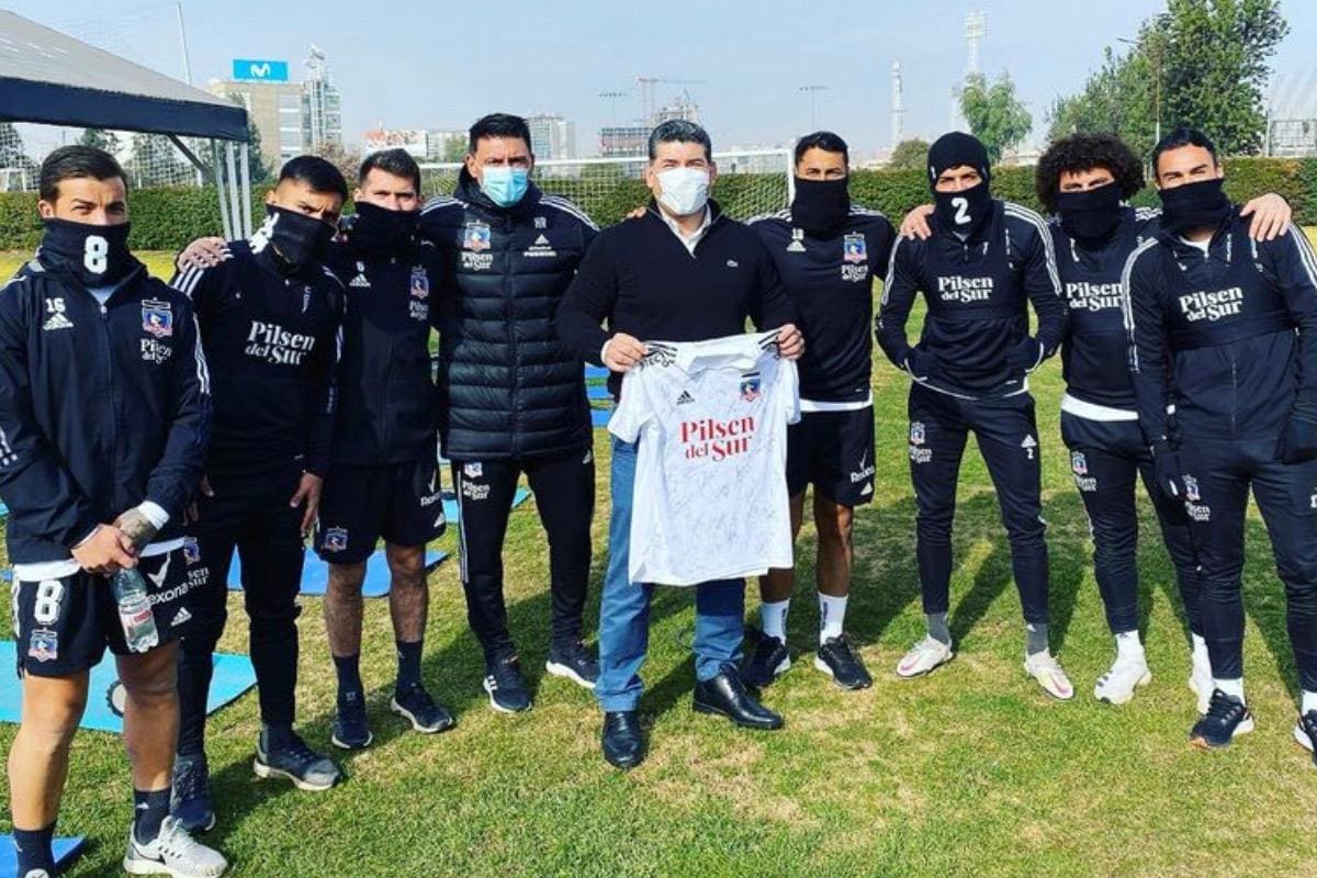 El coach motivacional regreso a Colo Colo después de cuatro años alejado de la institución.