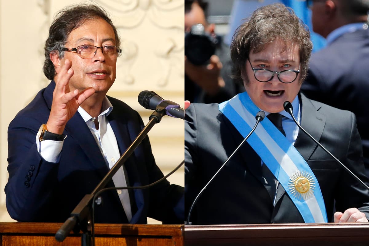 El mandatario argentino se dirigió en duros términos a su par colombiano, quien acusa que Milei estaría acabando con las relaciones entre ambos países.