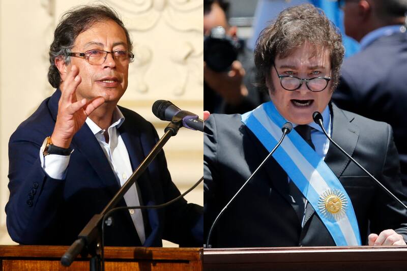 El mandatario argentino se dirigió en duros términos a su par colombiano, quien acusa que Milei estaría acabando con las relaciones entre ambos países.