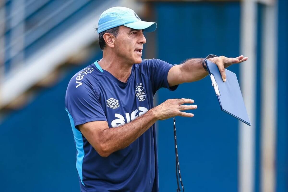 fue despedido de Gremio por malos resultados. Foto: Grêmio FBPA