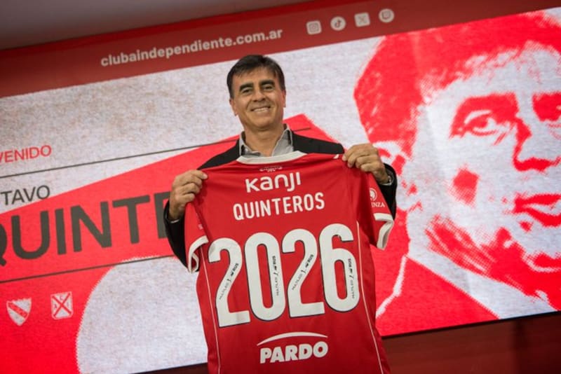 El DT firmó en Independiente