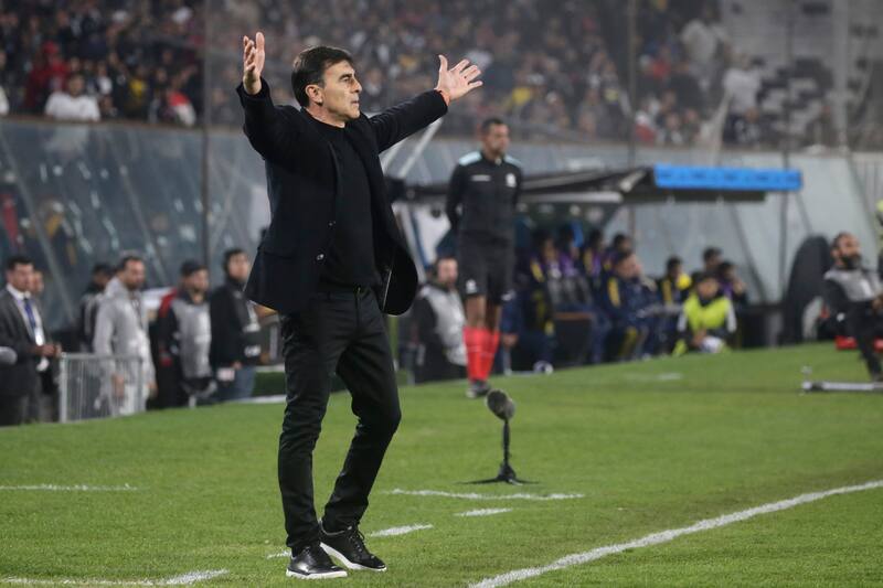 Quinteros suma sus primeras críticas en el Monumental. Foto: Agencia Aton.