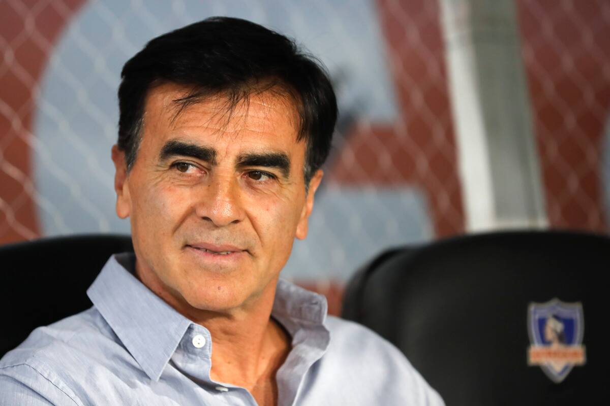 Gustavo Quinteros siempre ha querido que Marcelo Moreno Martins firme en Colo Colo. Foto: Agencia Aton.
