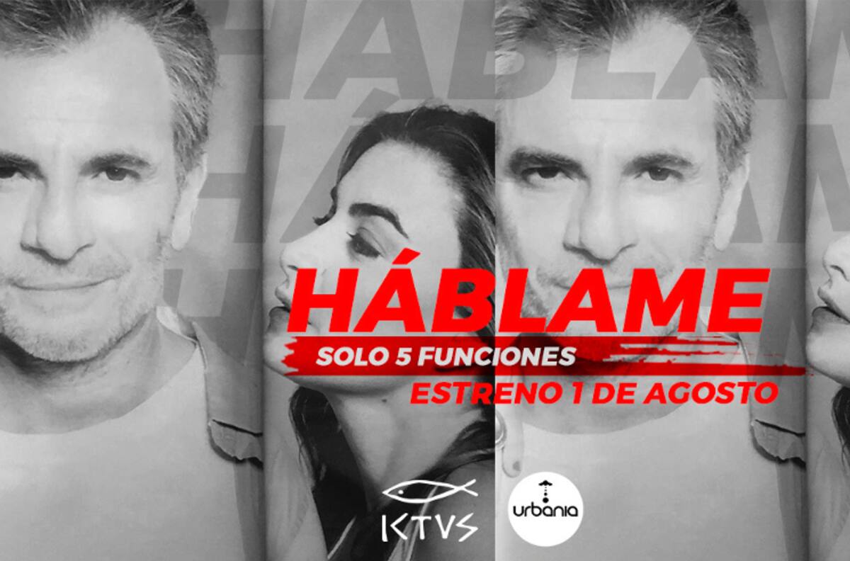 Íngrid Cruz y Álvaro Rudolphy protagonizarán nueva obra "Háblame"