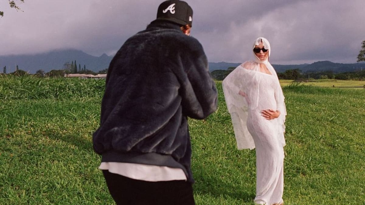 Hailey Bieber anunció que está embarazada con hermosos registros junto a Justin Bieber