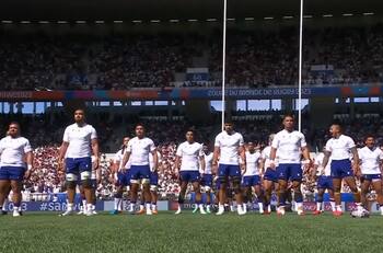 VIDEO | ¿Intimidados? Siva Tau, el espectacular Haka de Samoa vs Los Cóndores en el Mundial de Rugby