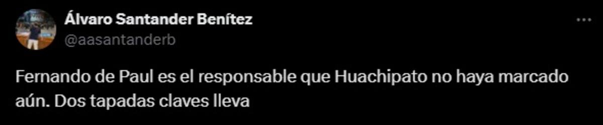 Halagos a Fernando De Paul