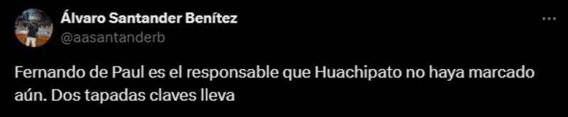 Halagos a Fernando De Paul