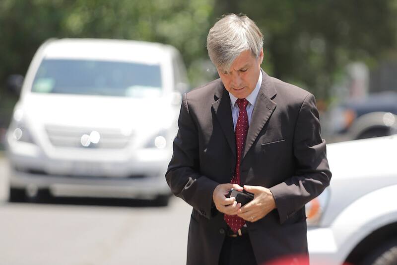 Harold Mayne-Nicholls asume en Santiago 2023.