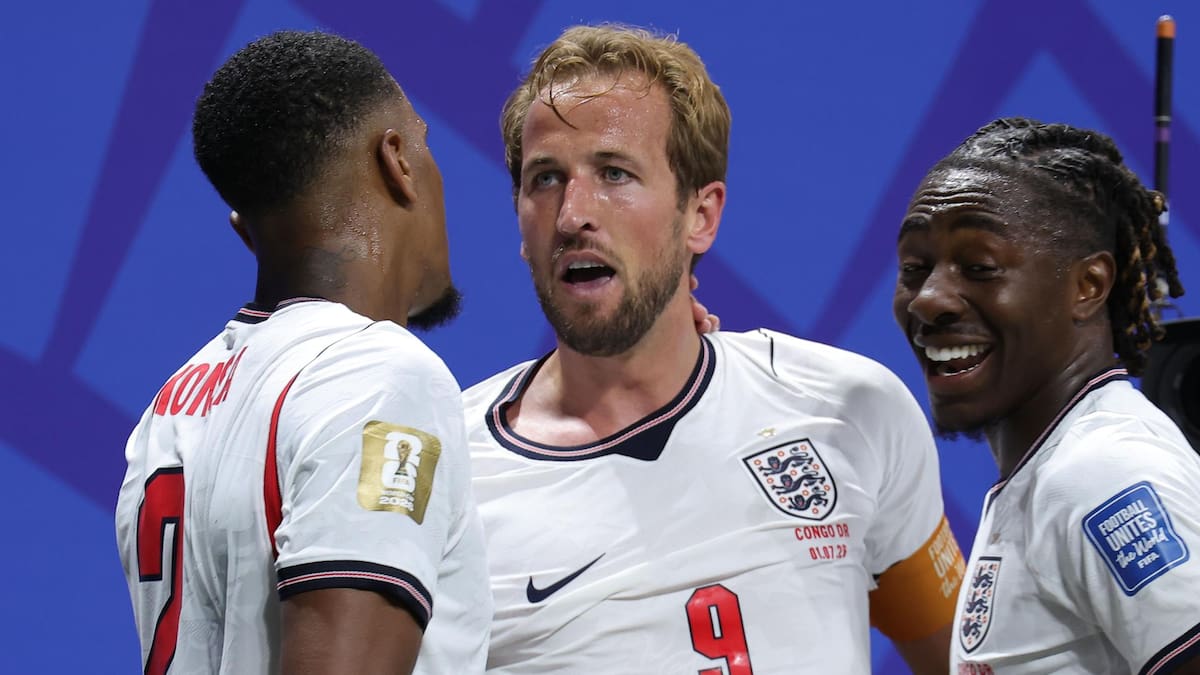 Inglaterra pasó susto ante RD Congo, pero Harry Kane la metió en octavos del Mundial 2026