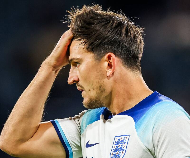 se lamenta con la Selección de Inglaterra.