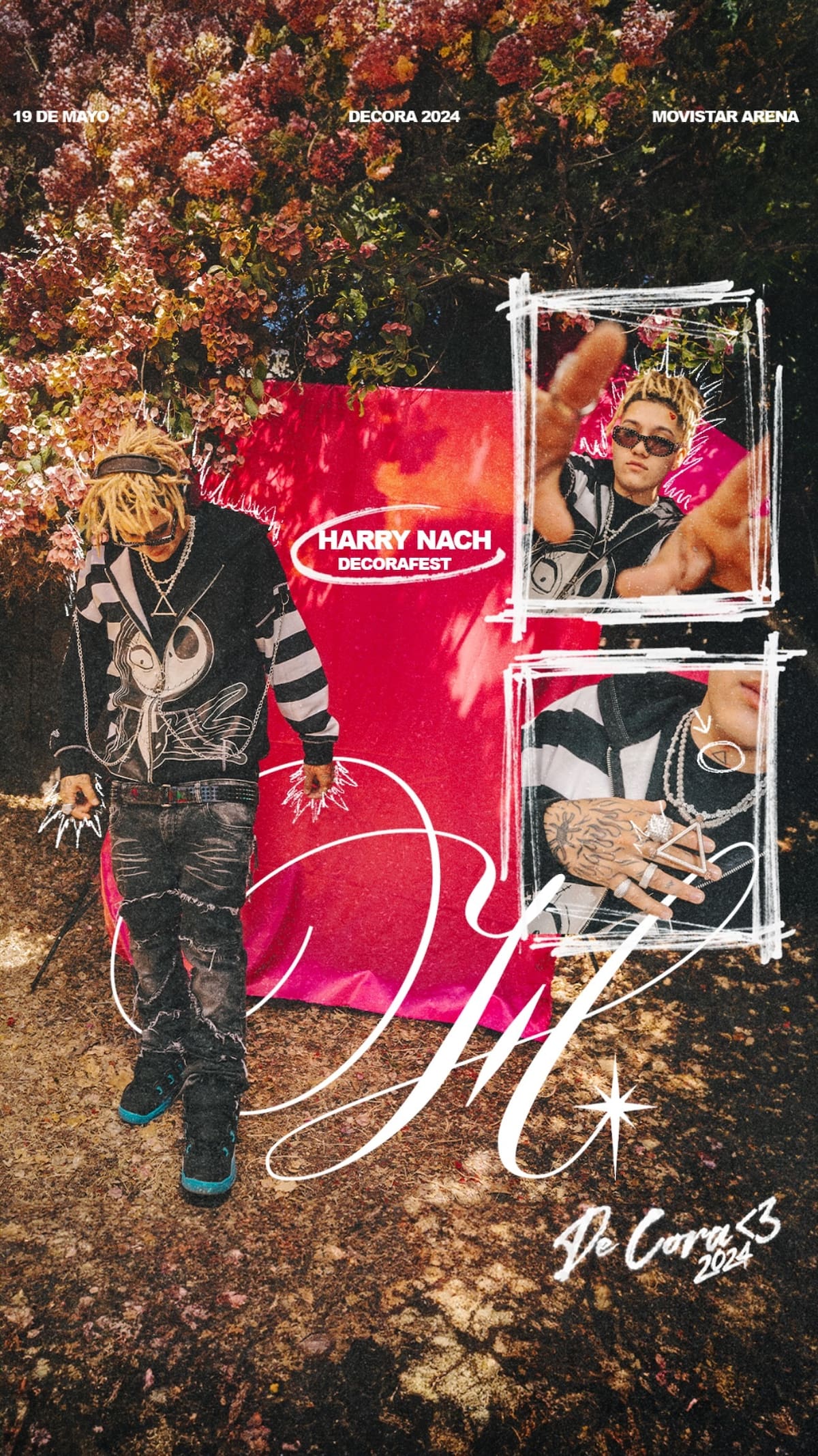 Harry Nach se presentará el 19 de mayo en el De Cora<3 Fest 2024