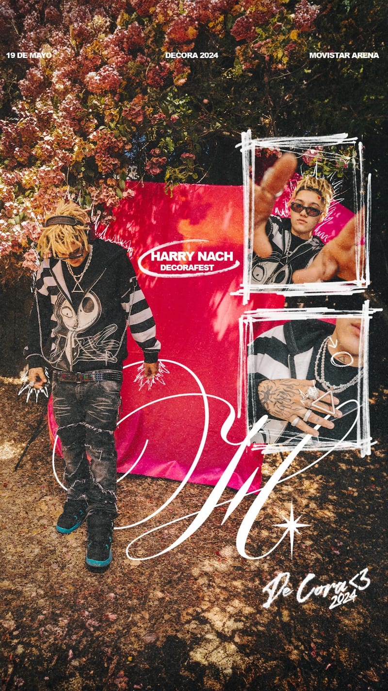 Harry Nach se presentará el 19 de mayo en el De Cora<3 Fest 2024