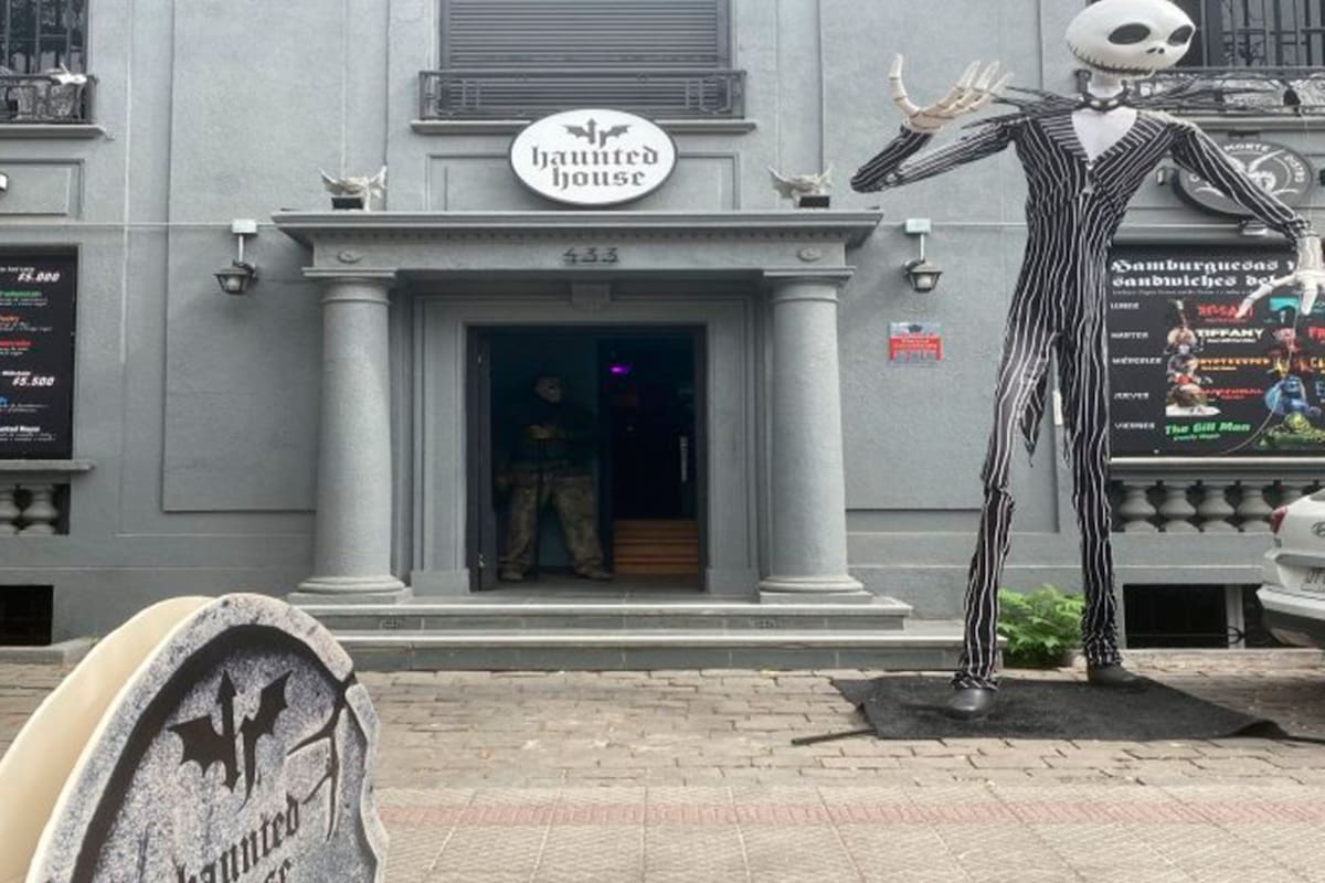 Adicional al rincón de Stranger Things, esta casa del terror cuenta con más espacios ambientados. Foto: Google Maps.