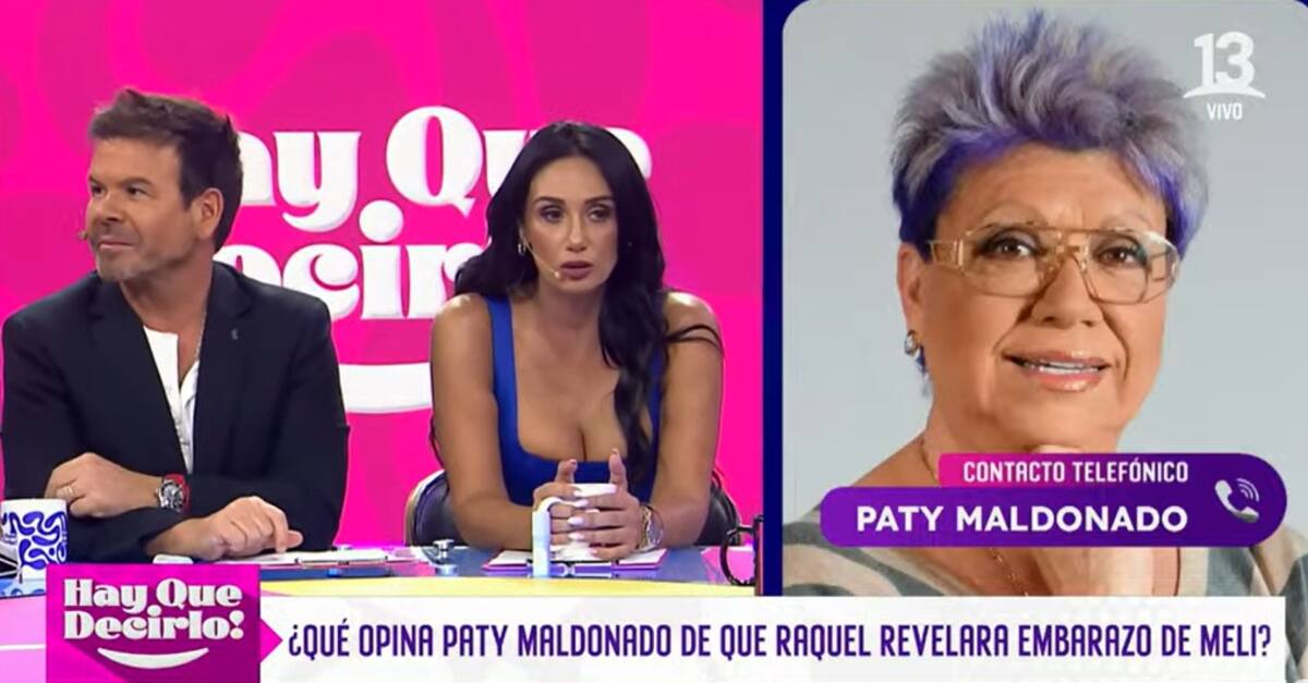 Paty Maldonado aseguró que no conoce a Pangal y a Melina. Créditos: Captura Canal 13