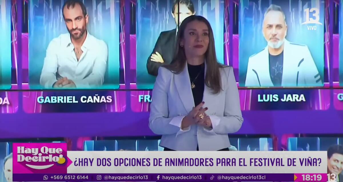 Cecilia Gutiérrez reveló a dos figuras que estarían siendo sondeadas como animadores de Viña.