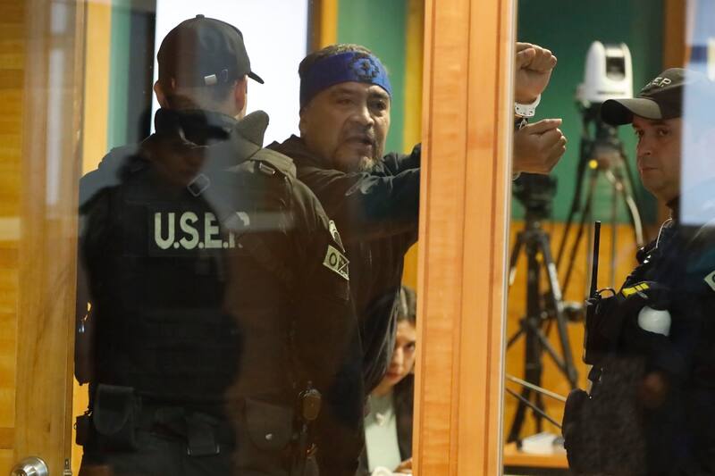 El líder de la Coordinadora Arauco Malleco (CAM) fue condenado.