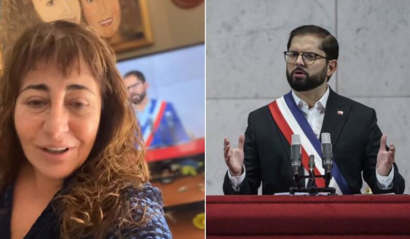 aplaudió respaldo de Gabriel Boric a la comunidad Palestina en la Cuenta Pública.