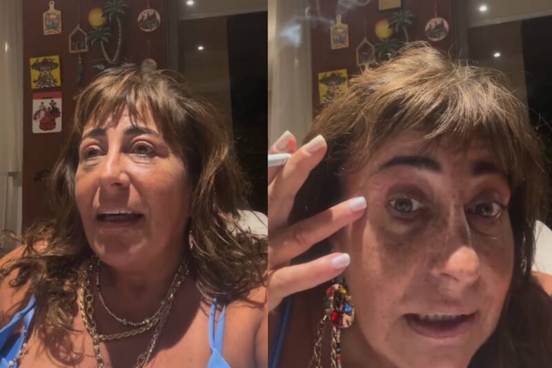 Helhue Sukni muestra el avance de su cicatrización.
