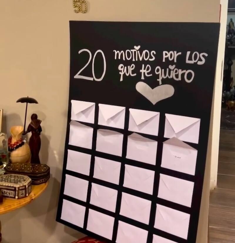 El mural de 20 motivos / Instagram