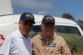 Tim Tucker, El mejor piloto de helicópteros del mundo instruyó a Sebastián Piñera en seguridad