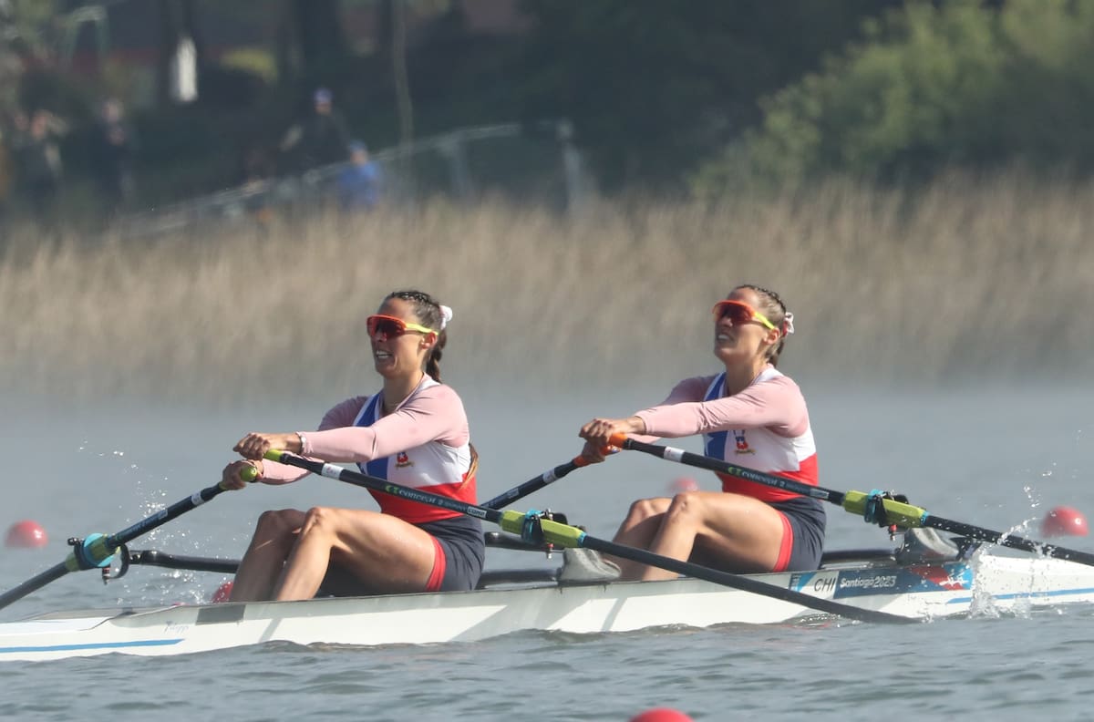 Hermanas Abraham se quedaron con la medalla de bronce en Mundial de Remo