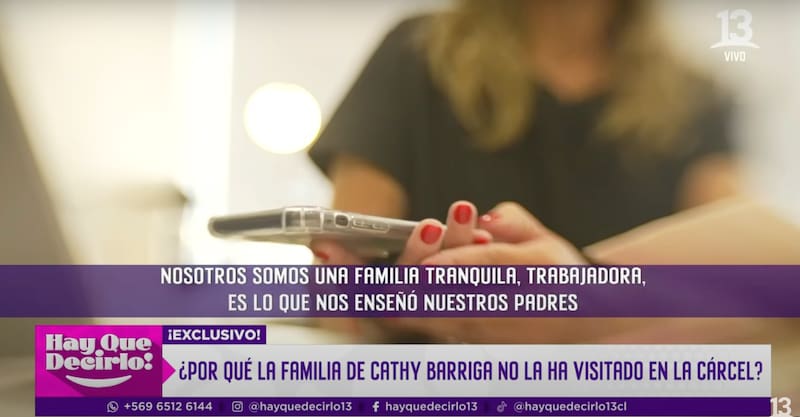 habla del presente de la ex alcaldesa.