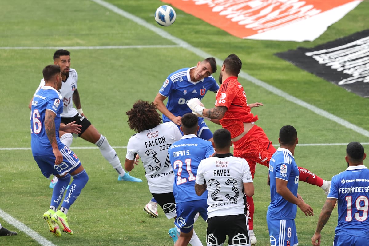 El portero en su paso por Universidad de Chile.