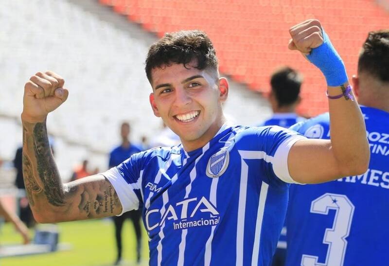 figura de Godoy Cruz, salió lesionado de su encuentro contra Lanús. Foto: Infobae.