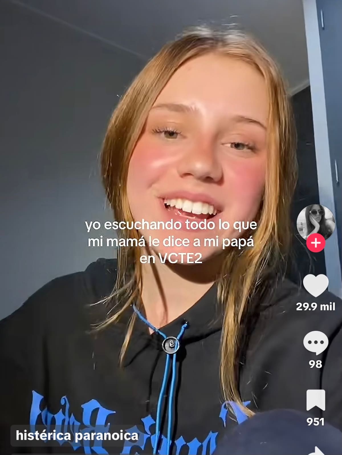 Milla Ballero reaccionó a sus padres en Volverías con tu Ex.