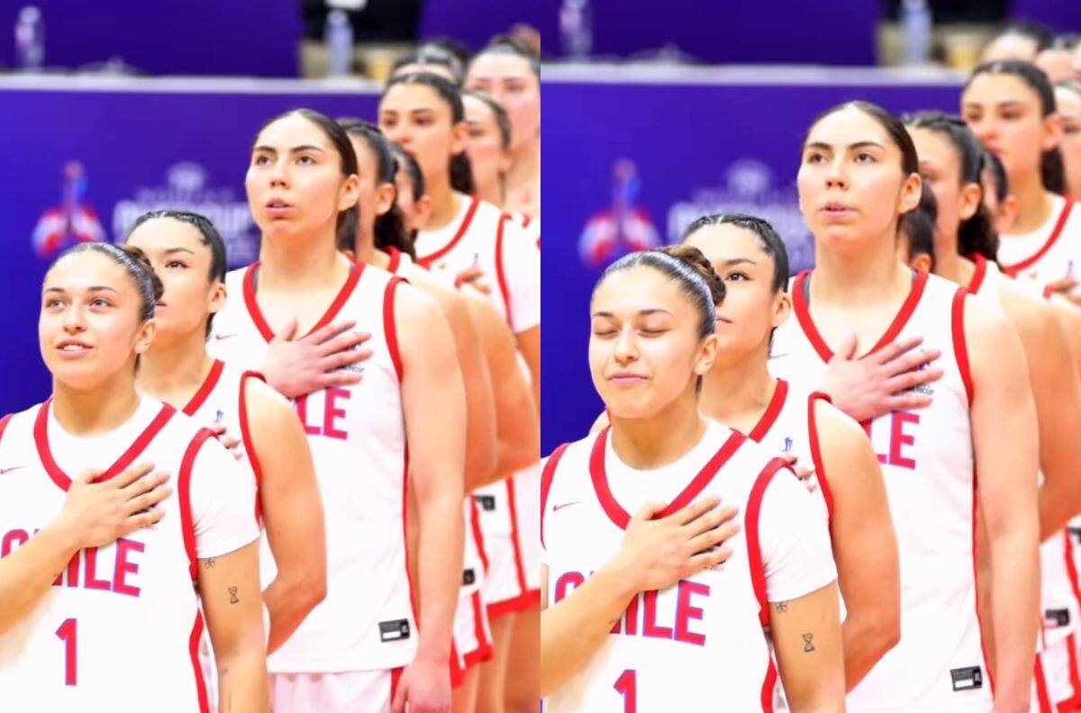 Emotivo momento en la AmeriCup 2025: el himno de Chile en el debut ante Estados Unidos