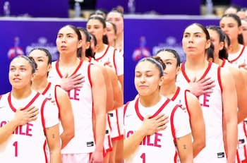 Emotivo momento en la AmeriCup 2025: el himno de Chile en el debut ante Estados Unidos