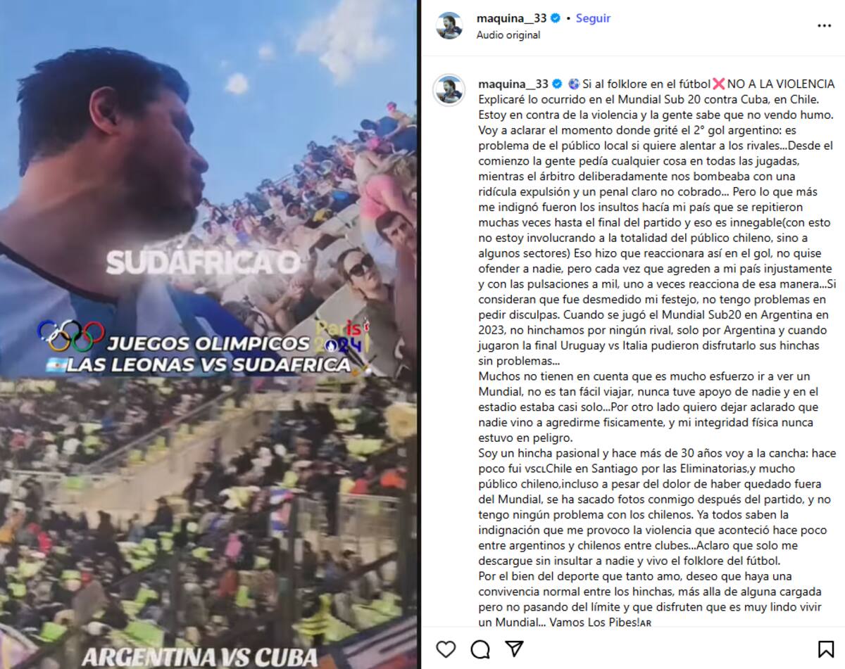 El Talismán entregó su versión de lo ocurrido en Valparaíso