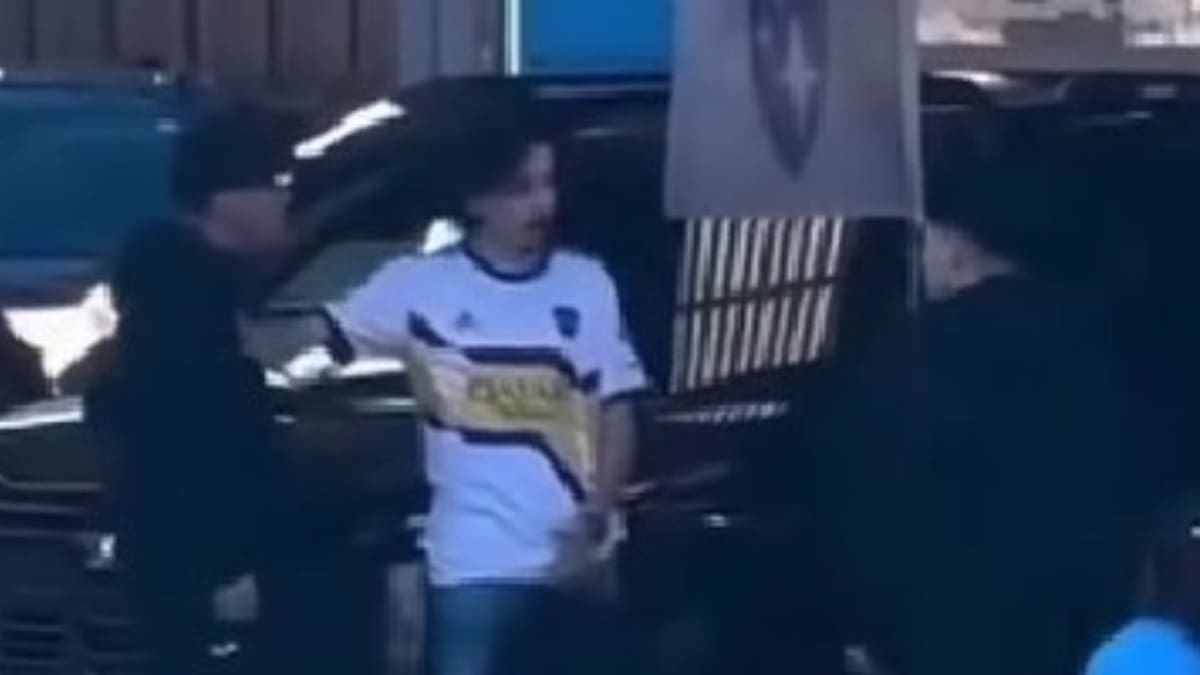 VIDEO | Hincha de Boca Juniors fue agredido en Rancagua antes del partido frente a O’Higgins