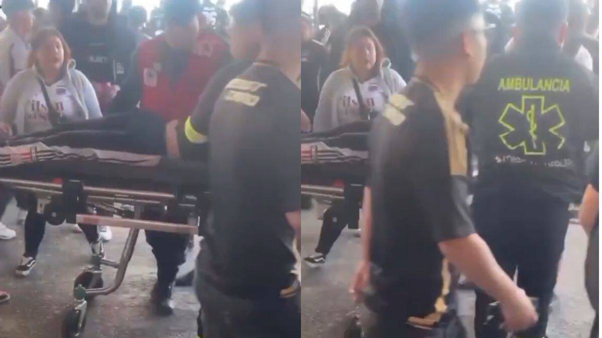 Pudo ser grave: hincha de Colo Colo sufrió caída desde el techo del Monumental en el Arengazo