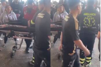 Pudo ser grave: hincha de Colo Colo sufrió caída desde el techo del Monumental en el Arengazo