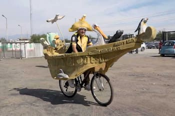 La emoción de hincha que llegó “en barco” a ver a Coquimbo: “Tenía fe que el Señor nos iba a regalar esa estrella”