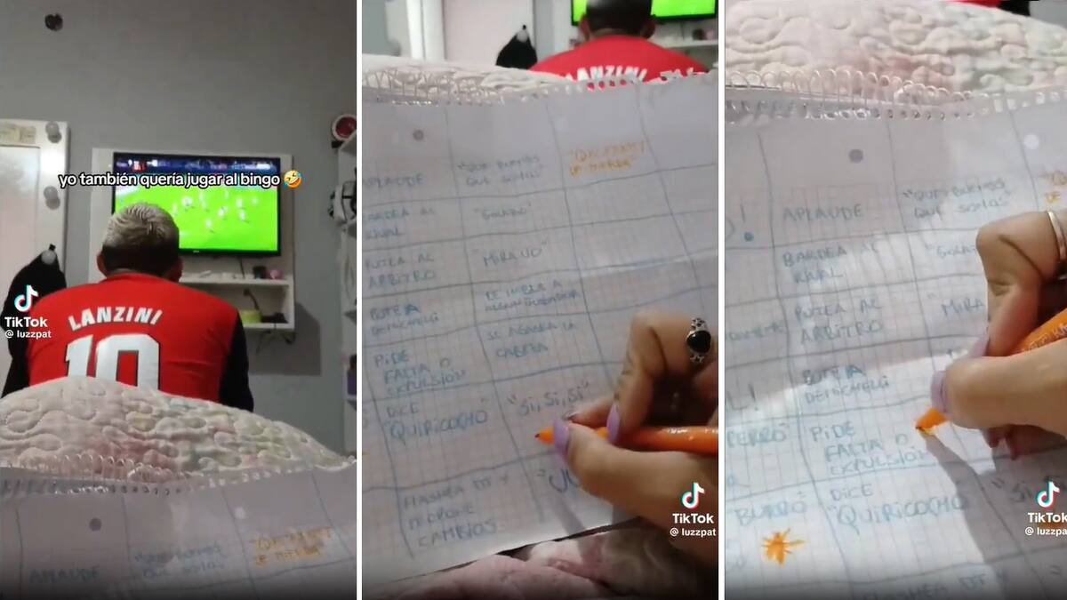 VIDEO | El divertido “bingo del hincha” que se hizo viral en Argentina