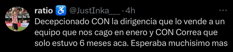 Hinchas de Estudiantes enojados por la venta de Javier Correa a Colo Colo.
