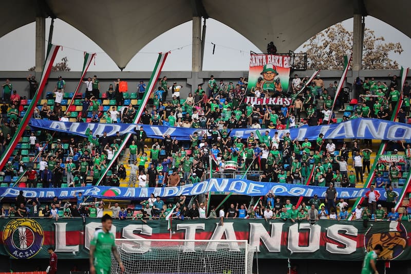 El Clásico ante Palestino se juega en el Bicentenario de La Florida. Foto: Agencia Aton.