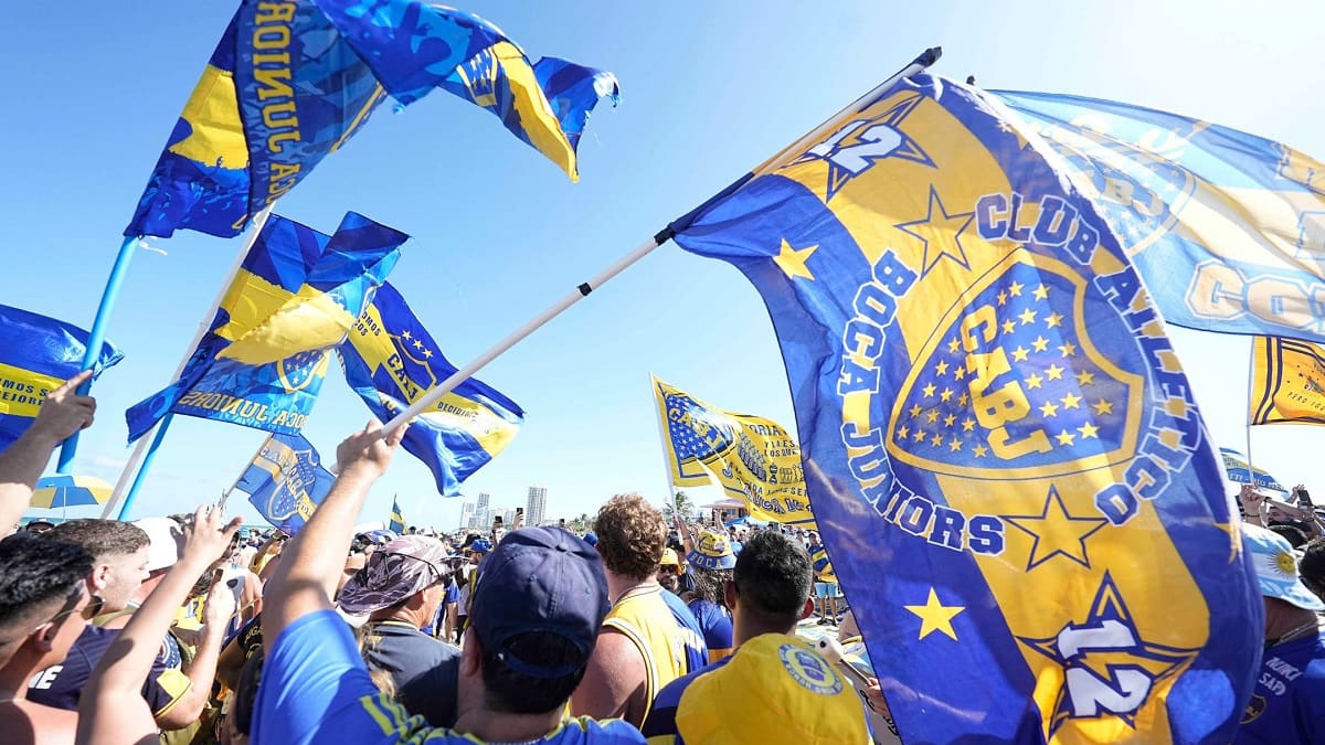 VIDEO | “Corazón azul y oro”: TV argentina descubrió a hinchas chilenos de Boca Juniors en nuestro país