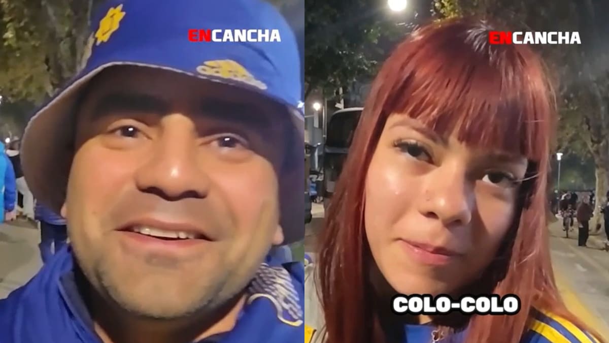 VIDEO | Hinchas de Boca Juniors: “Colo-Colo es el más conocido de Chile; no sé si el más grande”