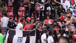 “Cuchillazos en la hinchada”: en Argentina reaccionan a brutal pelea en la barra de Colo Colo